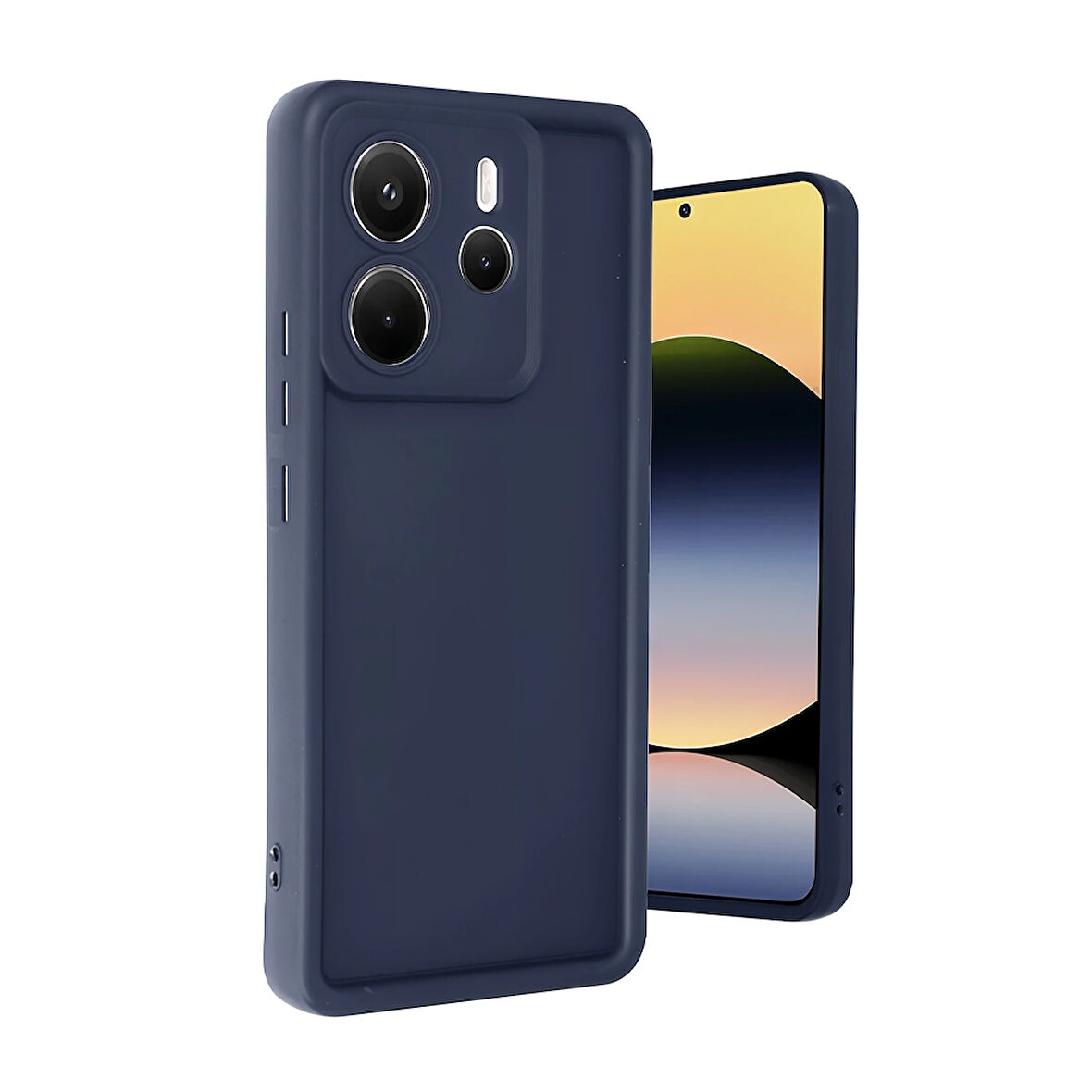 Newface Viera Xiaomi Redmi Note 14 4G Silikon Kılıf - Lacivert