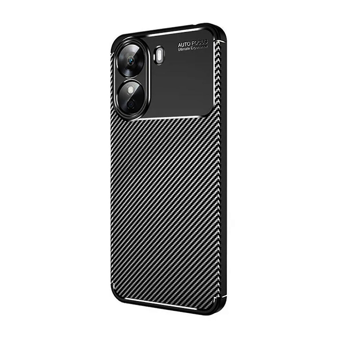 Xiaomi Poco X7 Pro Kılıf Focus Carbon Silikon Kapak