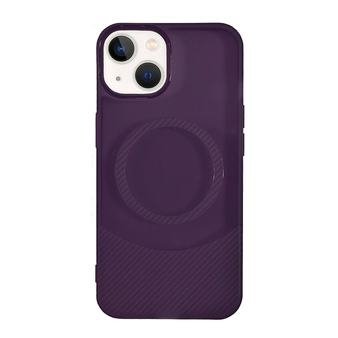 iPhone 13 / iPhone 14 Kılıf Maya Karbon Seri Silikon Kapak