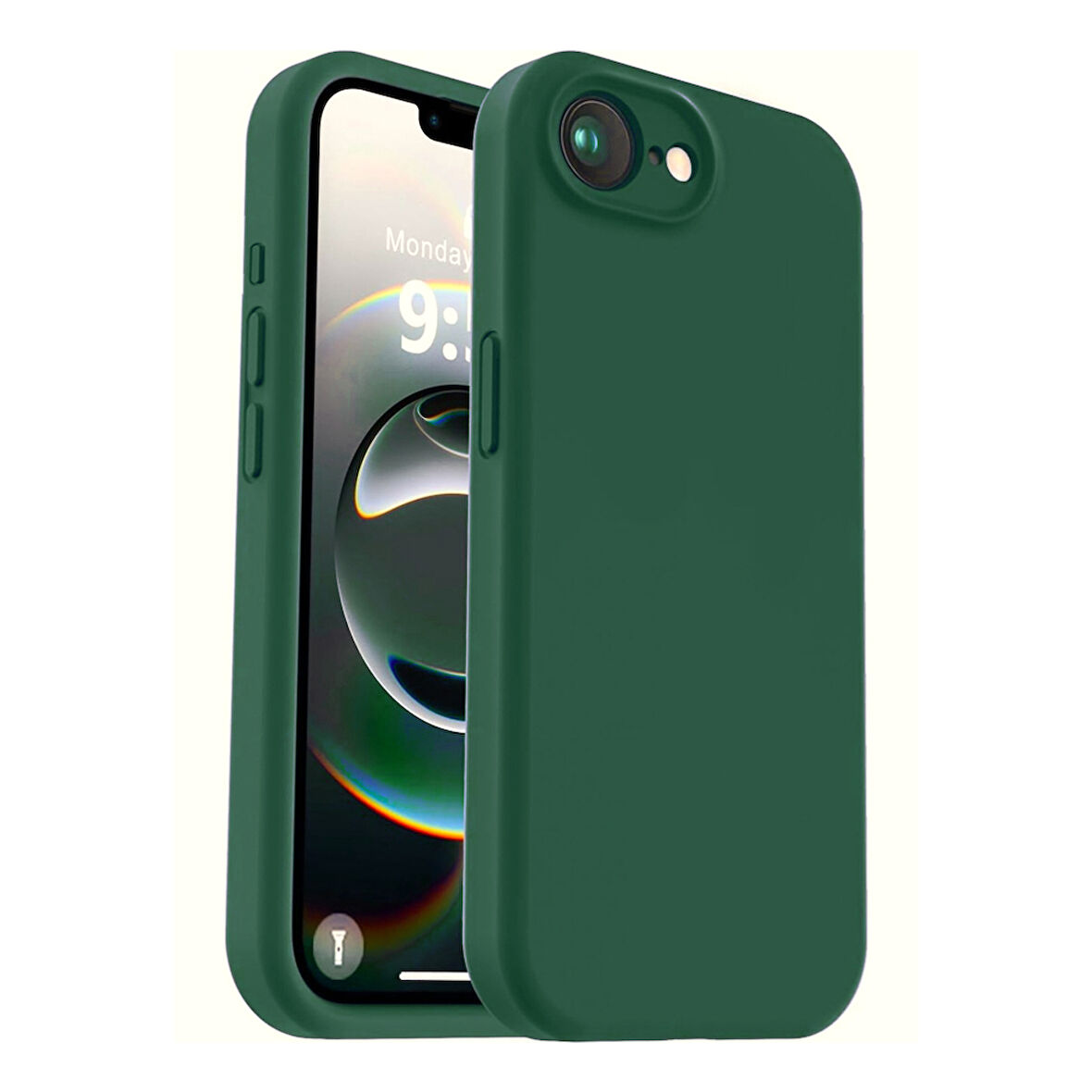 iPhone 16e Kılıf Kamera Korumalı Lansman Silikon Kapak