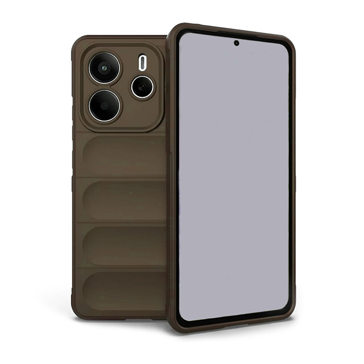 Xiaomi Redmi Note 14 4G Kılıf Optimum Lens Çerçeveli Silikon Kapak