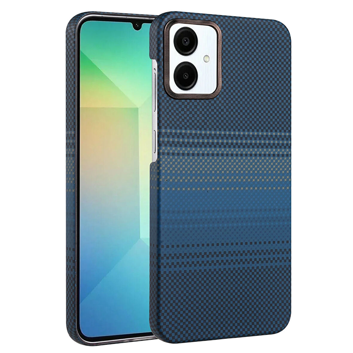 Samsung Galaxy A06 Kılıf Vega Magsafe Karbon Desen Kapak