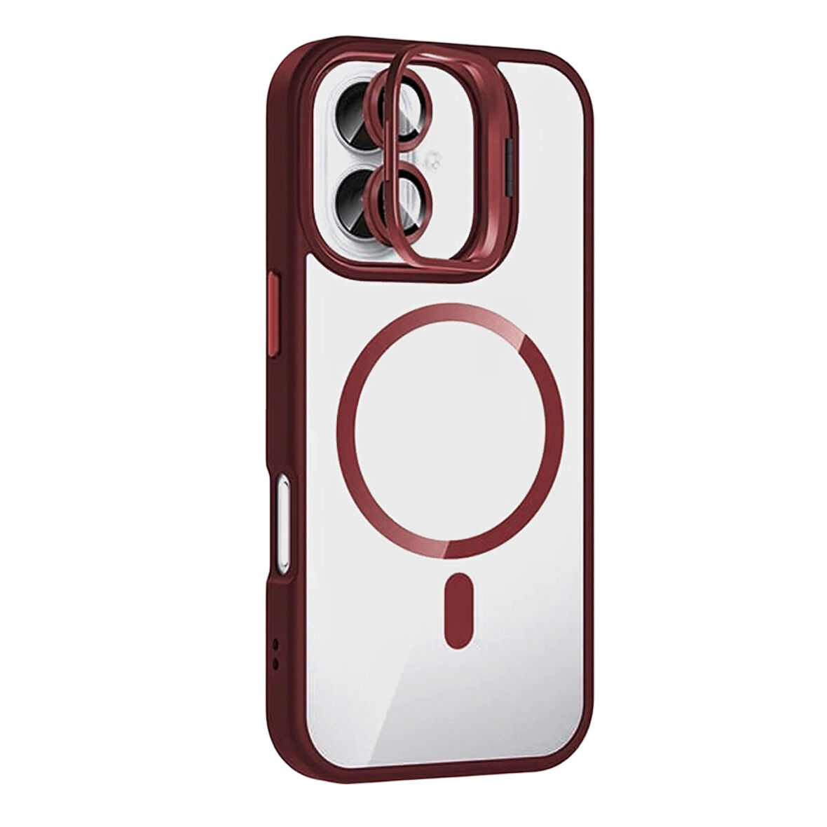 iPhone 17 Kılıf Remim Magsafe Lensli Kamera Standlı Kapak