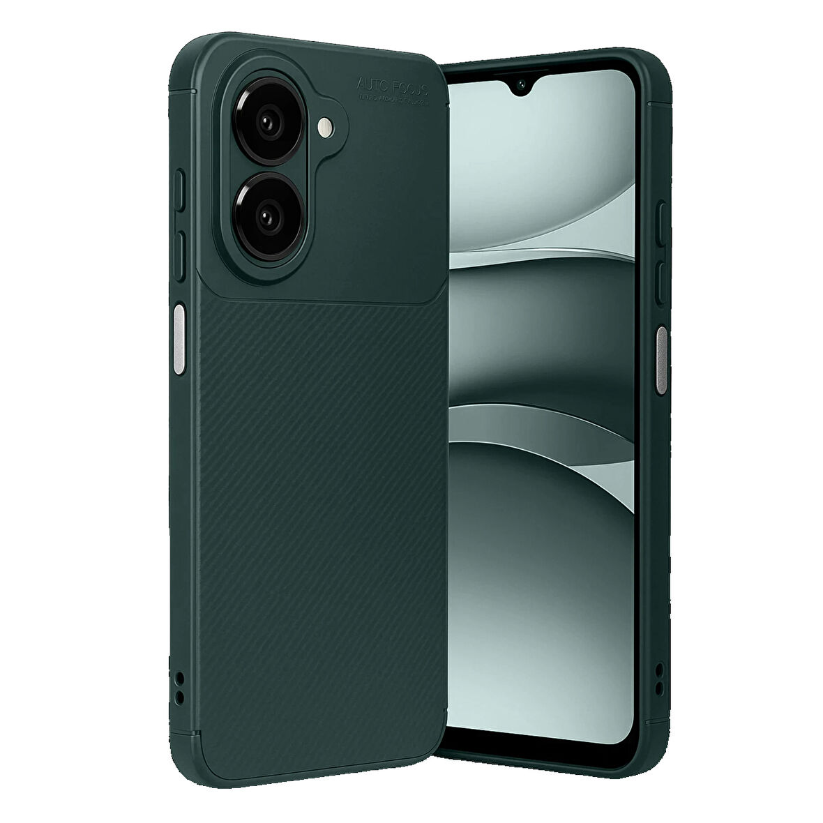 Samsung Galaxy A07 Kılıf Focus Carbon Silikon Kapak