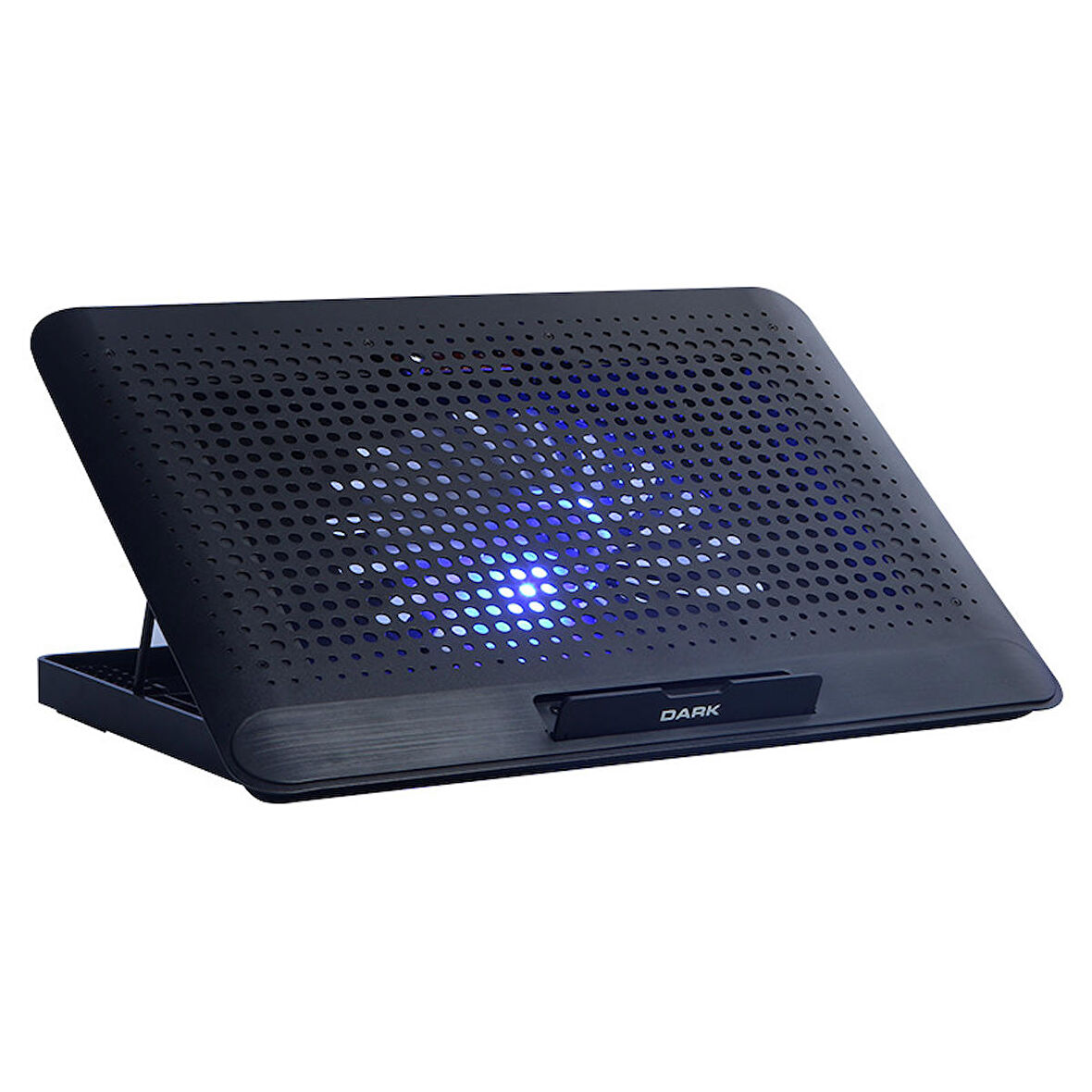 Dark DKACNBLNB Luna  16cm LED FANlı, RPM, 6x Yükseklik Ayar,2xUSB 15.6" Leptop Soğutucu Siyah