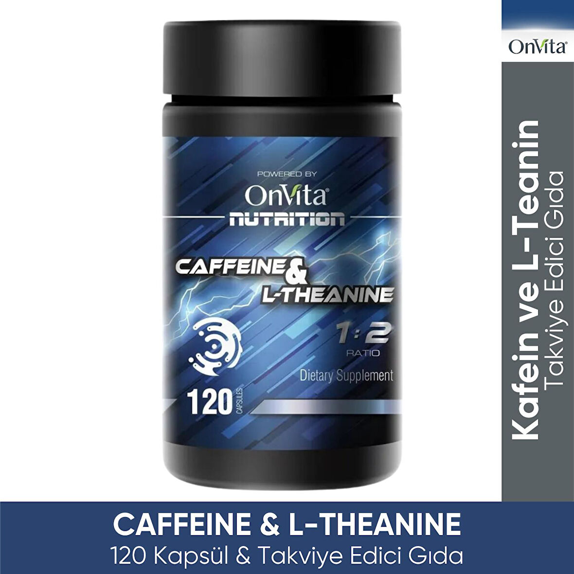 Nutrition Caffeine & L-Theanine Aminoasit 120 Kapsül 8683148630838