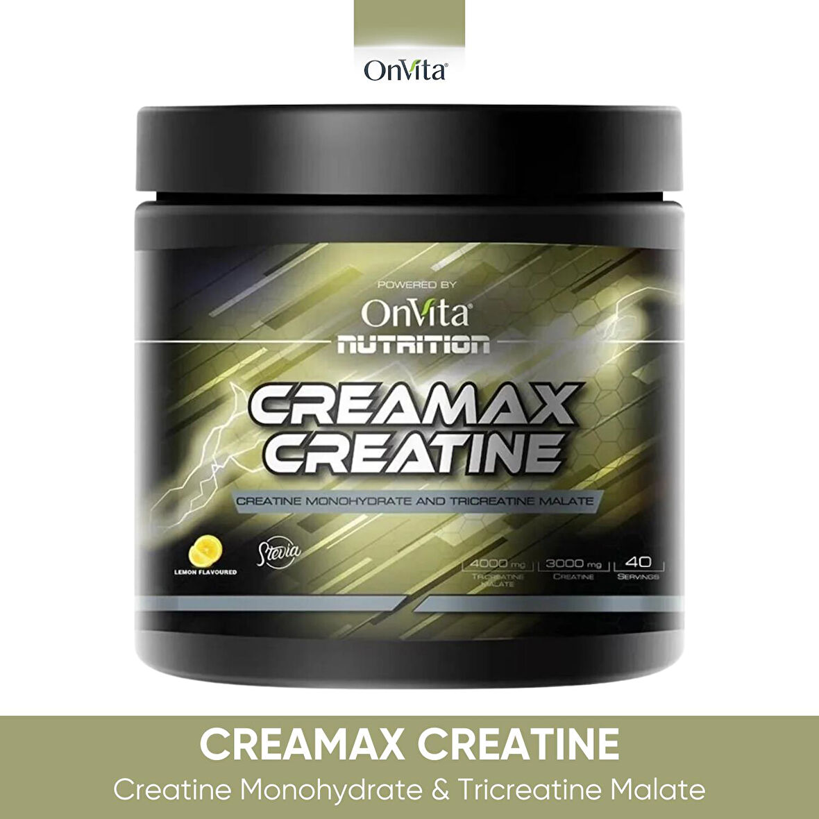 Onvita Nutrition Creamax Creatine 40 Servis 300 gr 8683148630883