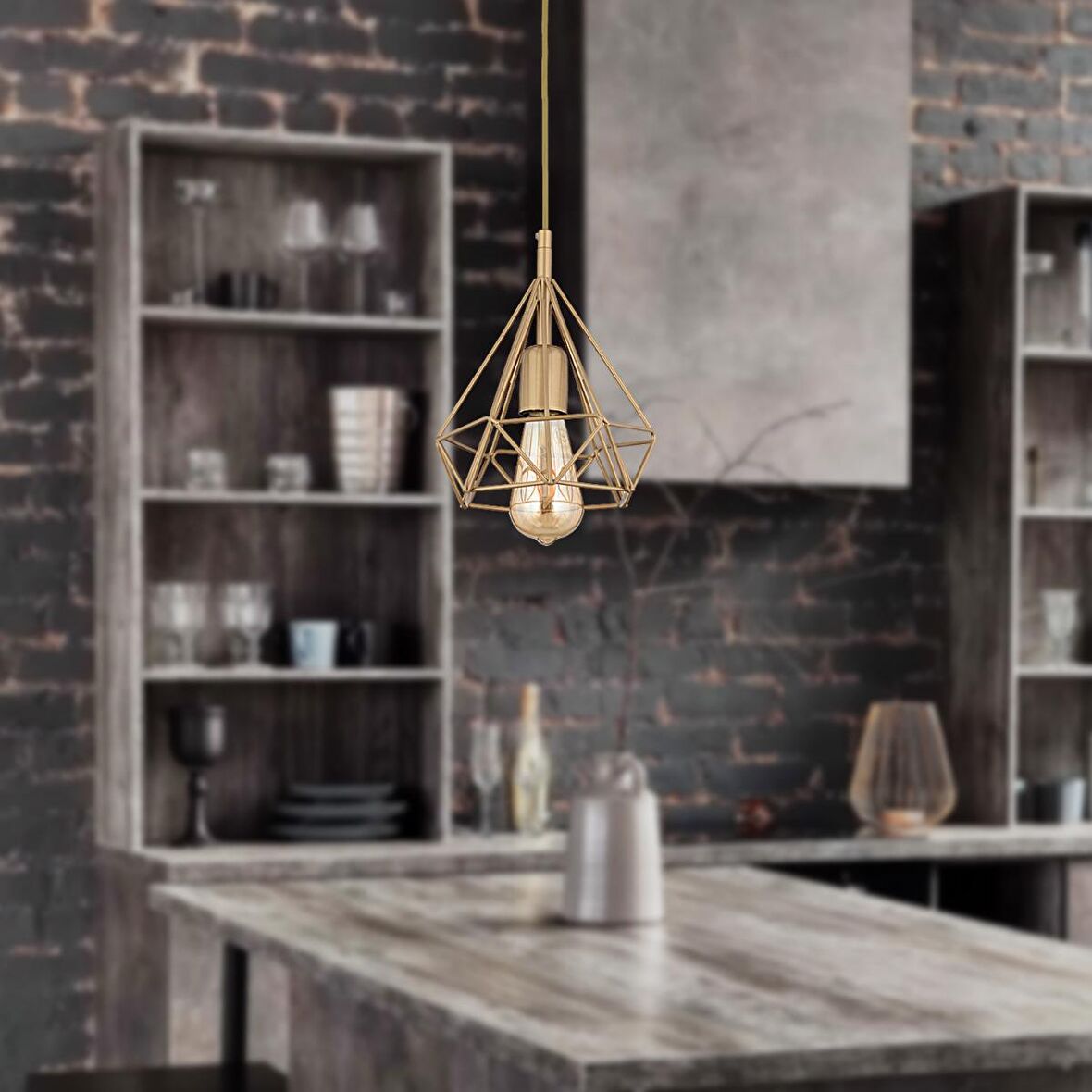 Bien Tekli Eskitme Modern Sarkıt Mutfak Salon Sarkıt Avize 