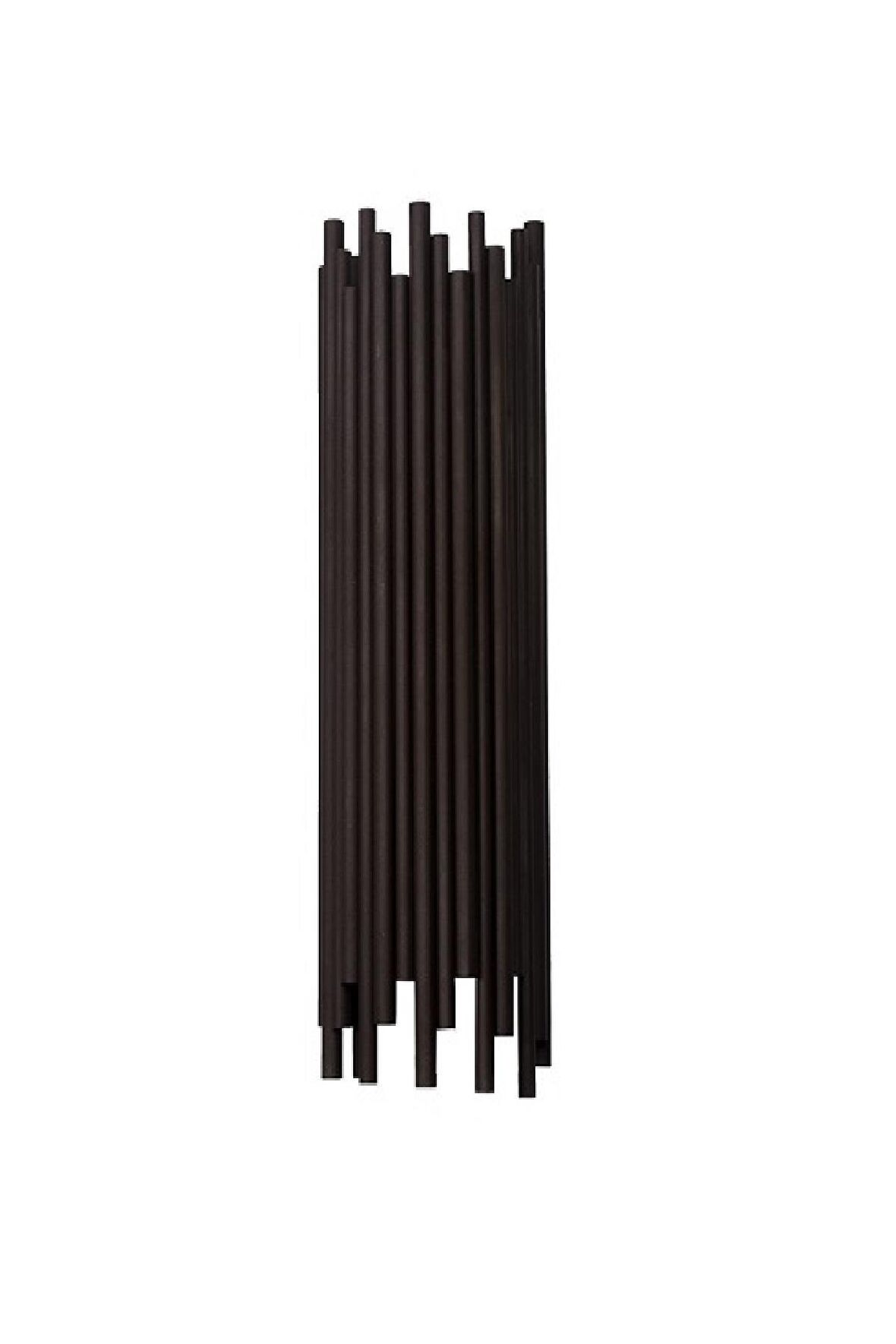 Apliqa Leyal Metal Modern İç Mekan Duvar - Yatak Başı Siyah Aplik 
