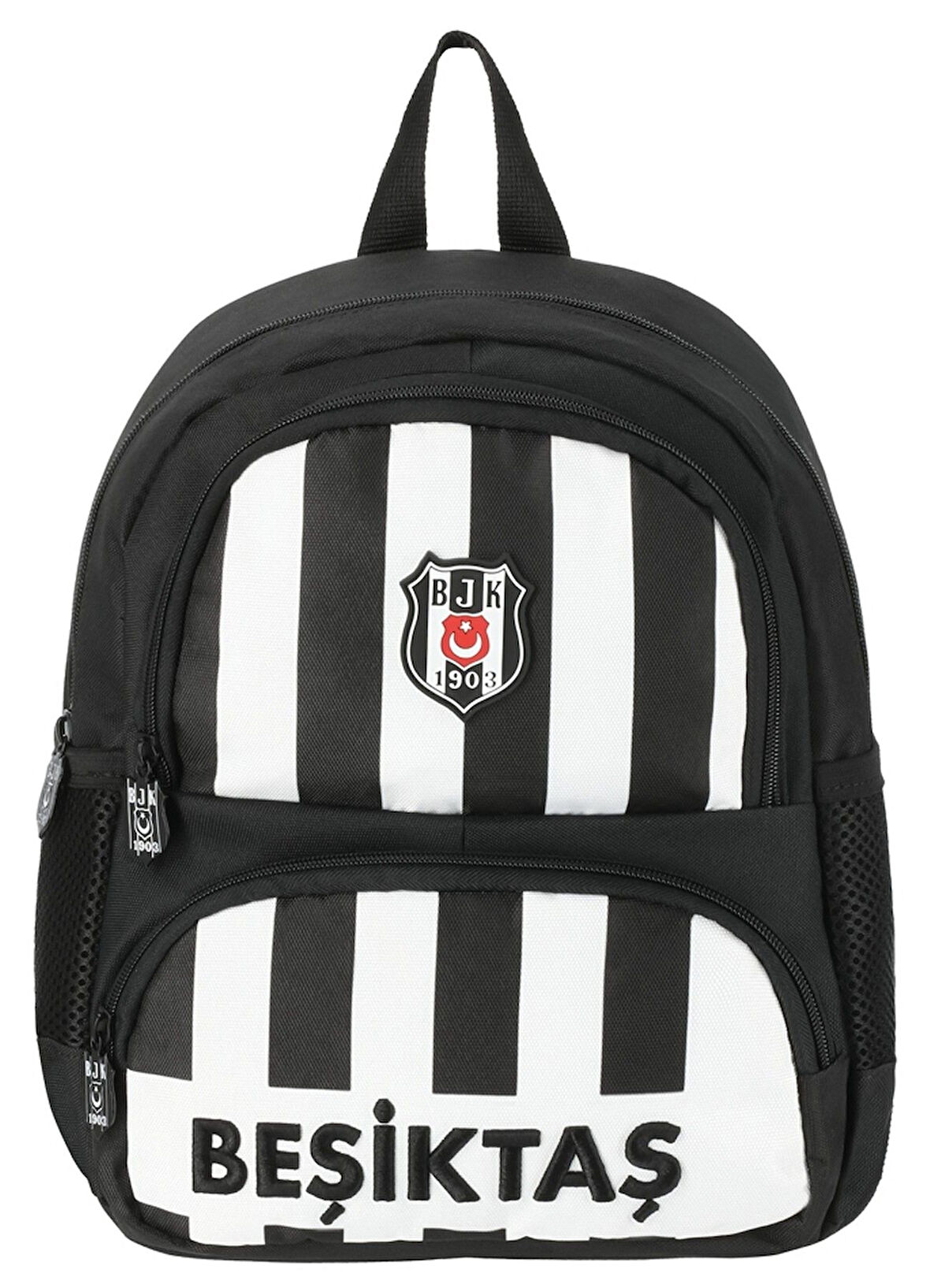 Beşiktaş Nakış Detaylı Çubuklu Anaokulu Çantası - 25340