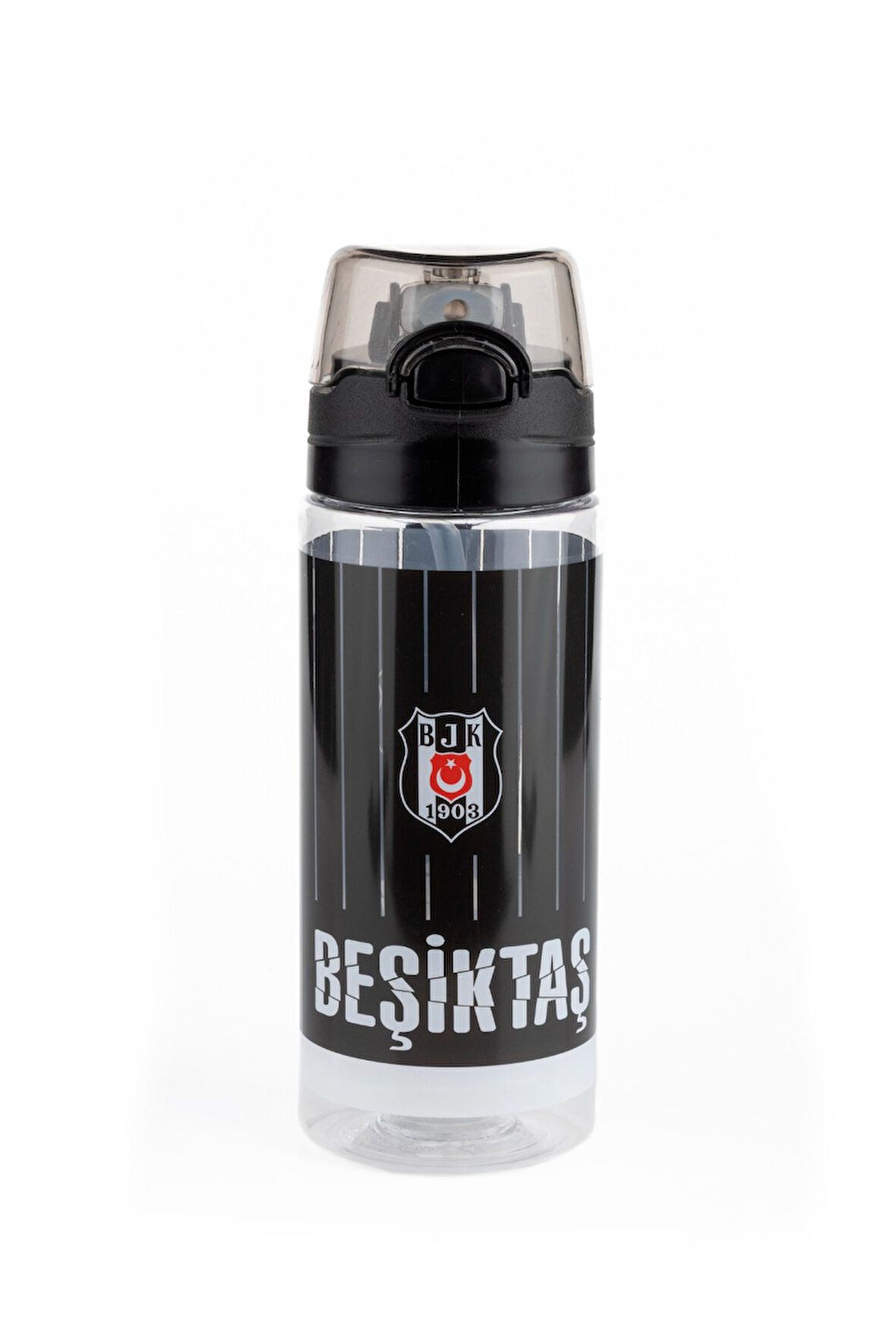 Me Matara Plastik Beşiktaş İnce Çubuk Desenli 500 ML 25371