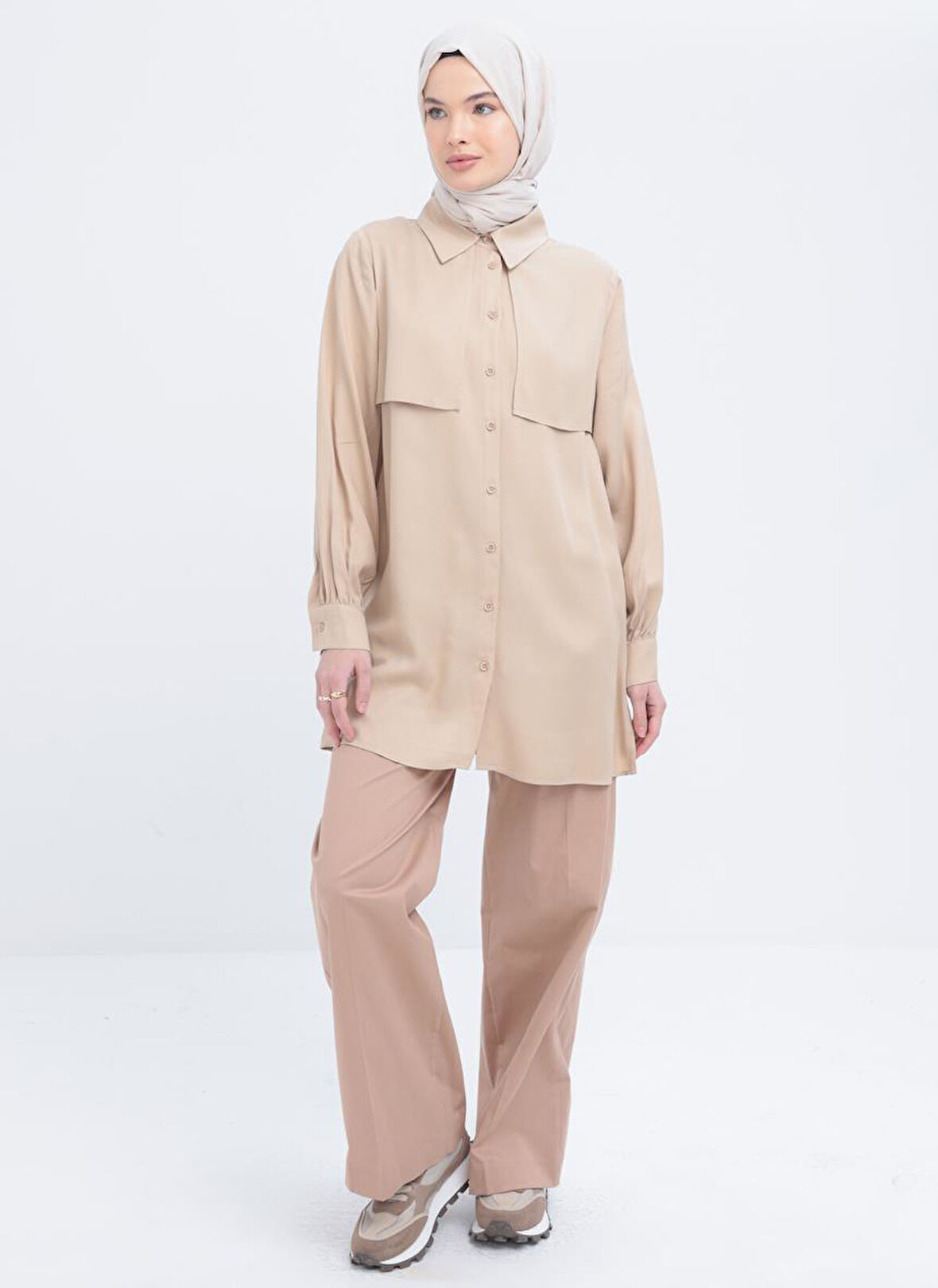 Allday Önü Rüzgarlıklı Gömlek S51322A0