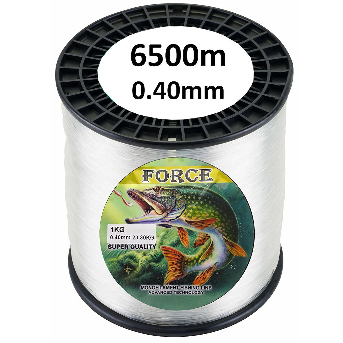 Effe Force 6500m 0.40mm Bobin Misina Çekeri 23.30kg Beyaz