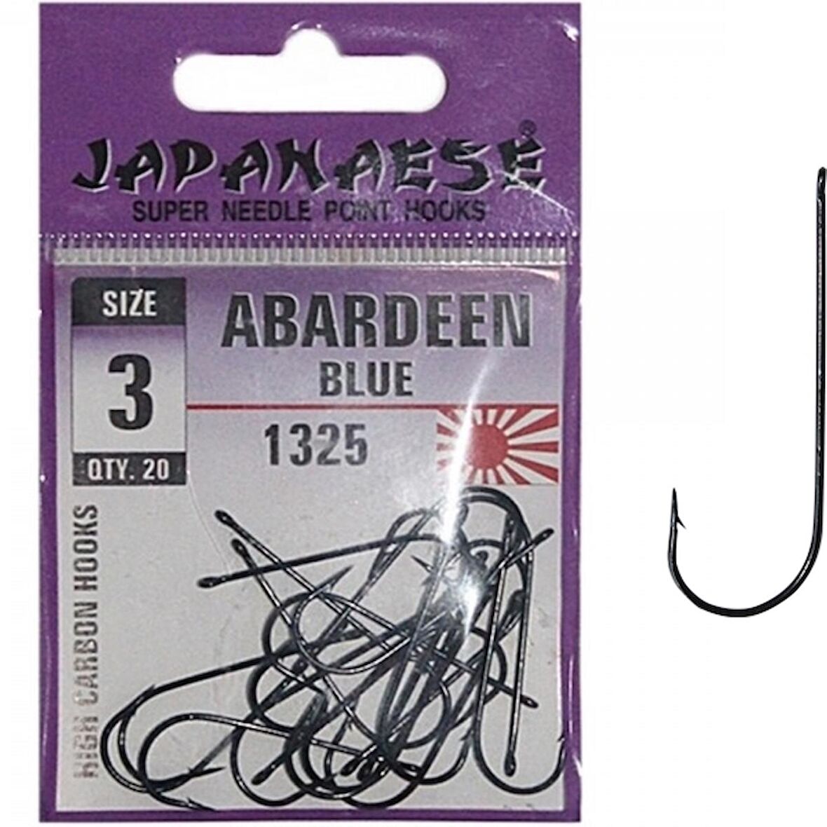 Japanese Abardeen Blue 1325 Delikli Olta İğnesi