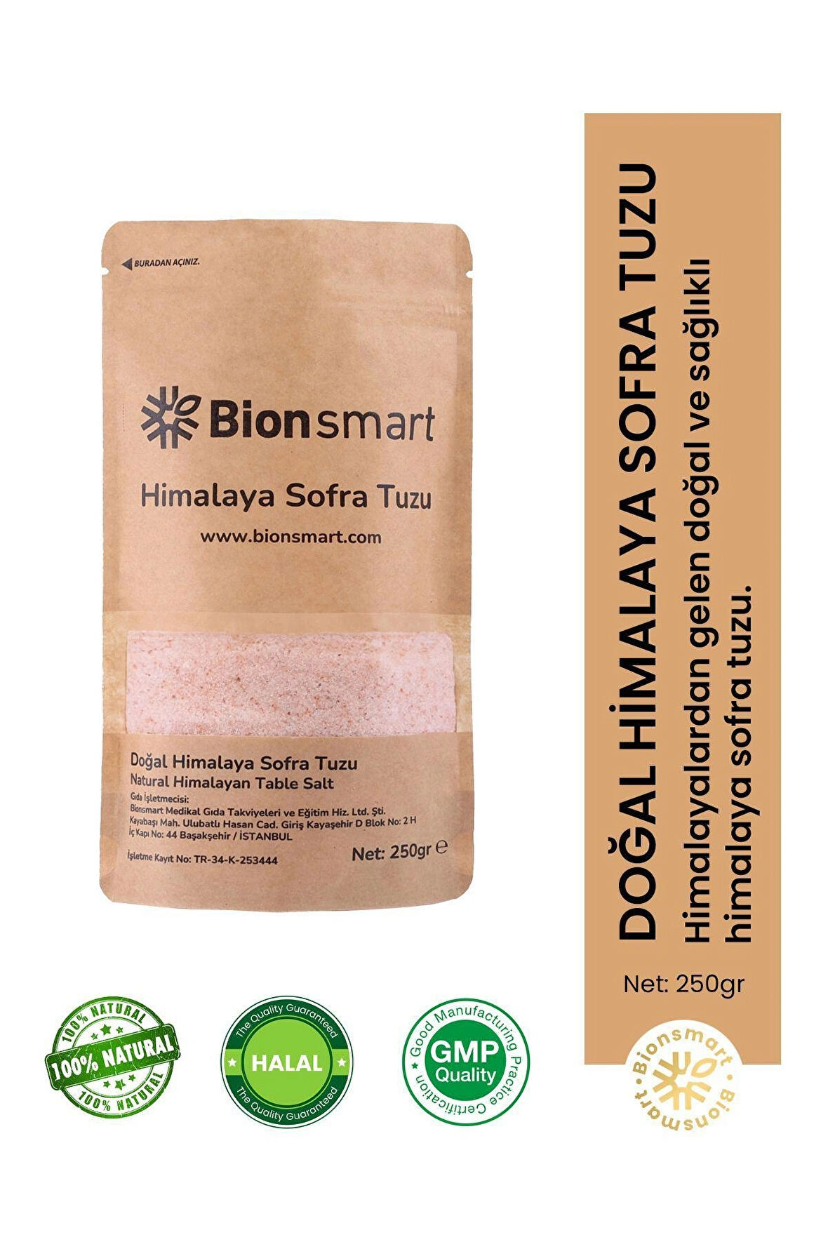 Bionsmart Himalaya Sofra Tuzu