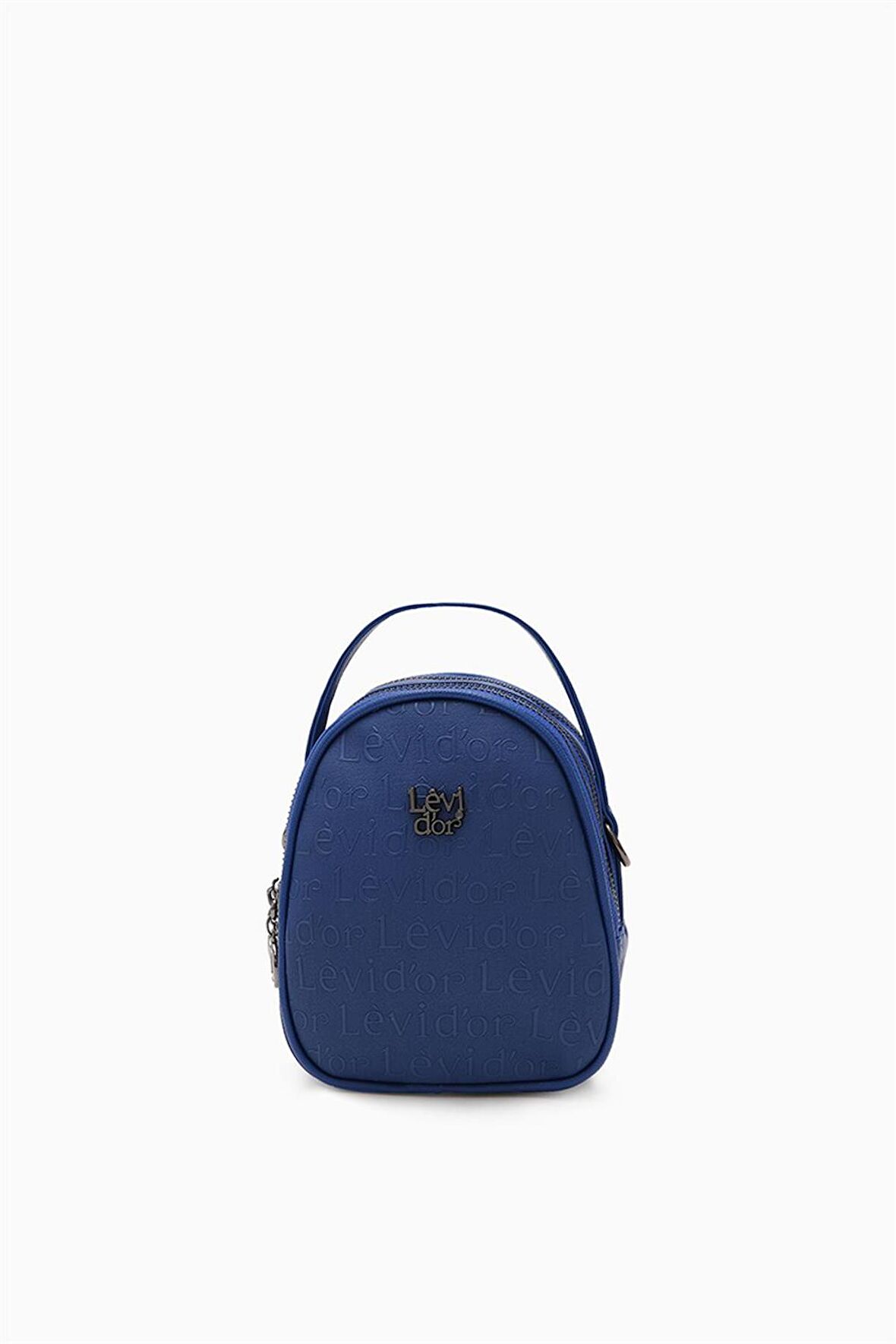 Levidor Saks Mavisi Mini Bucket Çanta