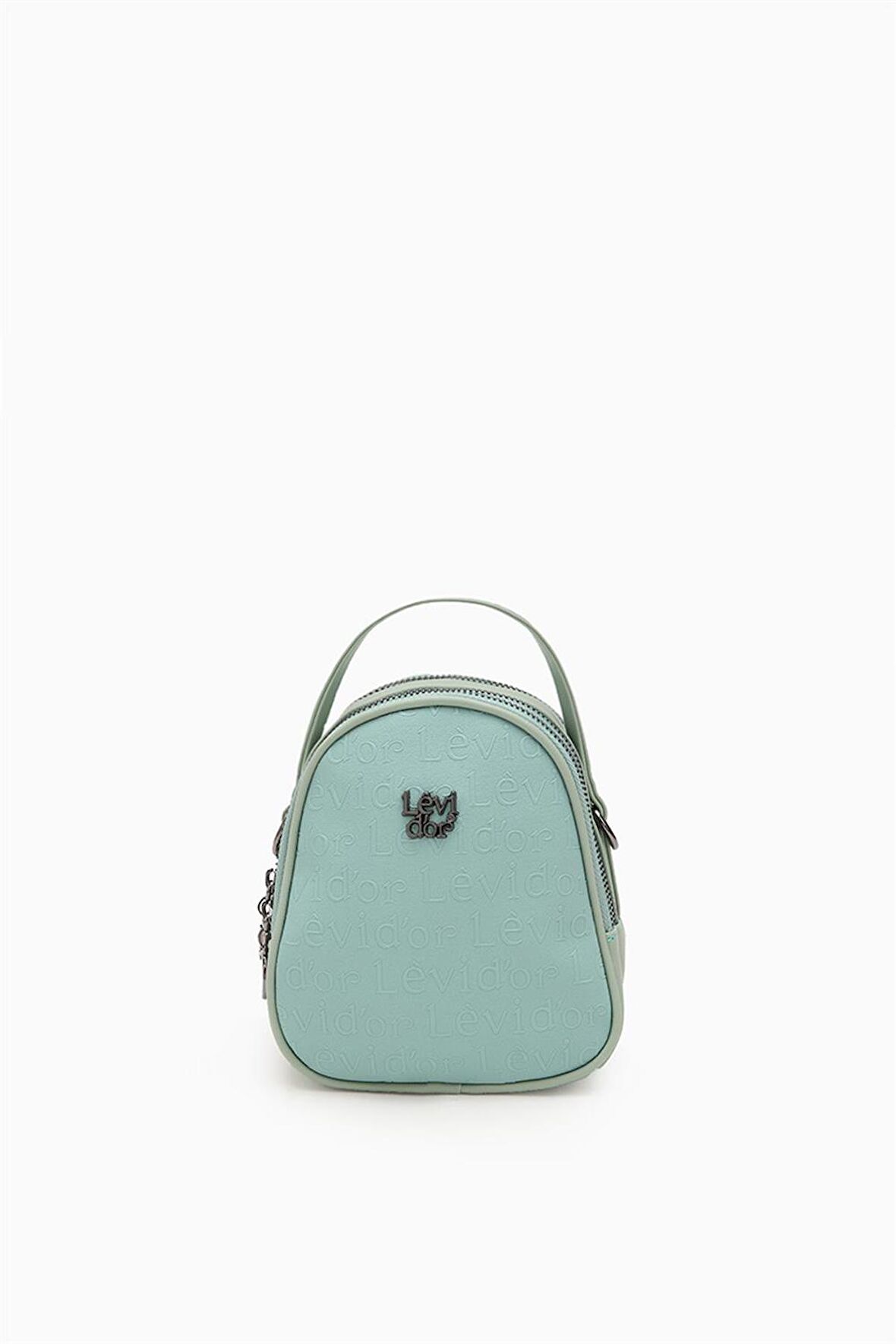 Levidor Su Yeşili Mini Bucket Çanta