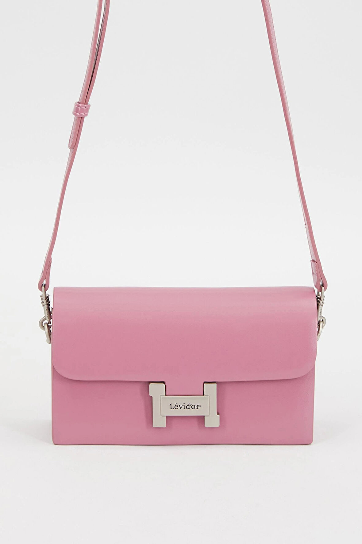 Pembe Çift Askılı Omuz Çantası