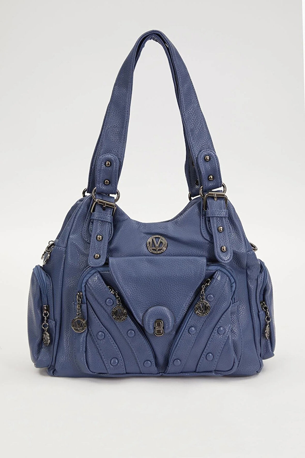 Mavi Kemer Askılı Omuz Çantası