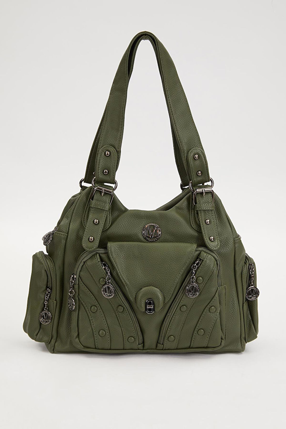 Yeşil Kemer Askılı Omuz Çantası