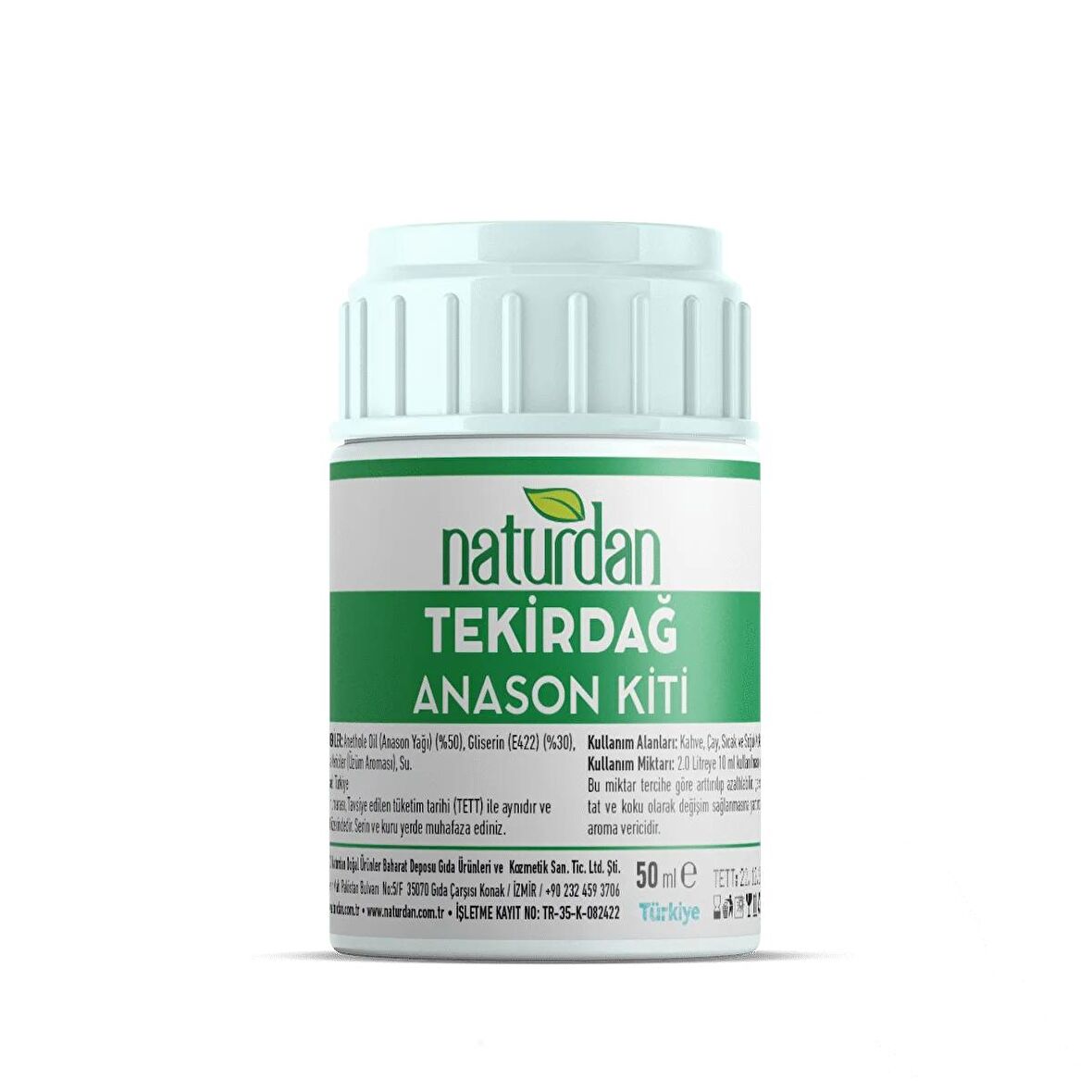 Naturdan Tekirdağ Anason Aroması 50 ml