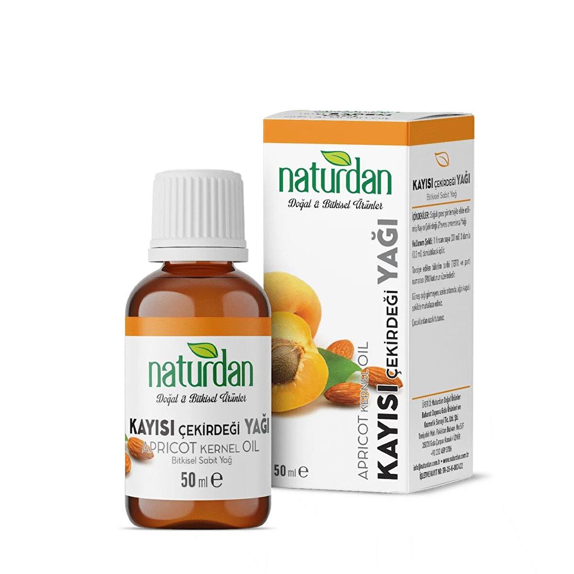 Naturdan Kayısı Çekirdeği Yağı 50 Ml