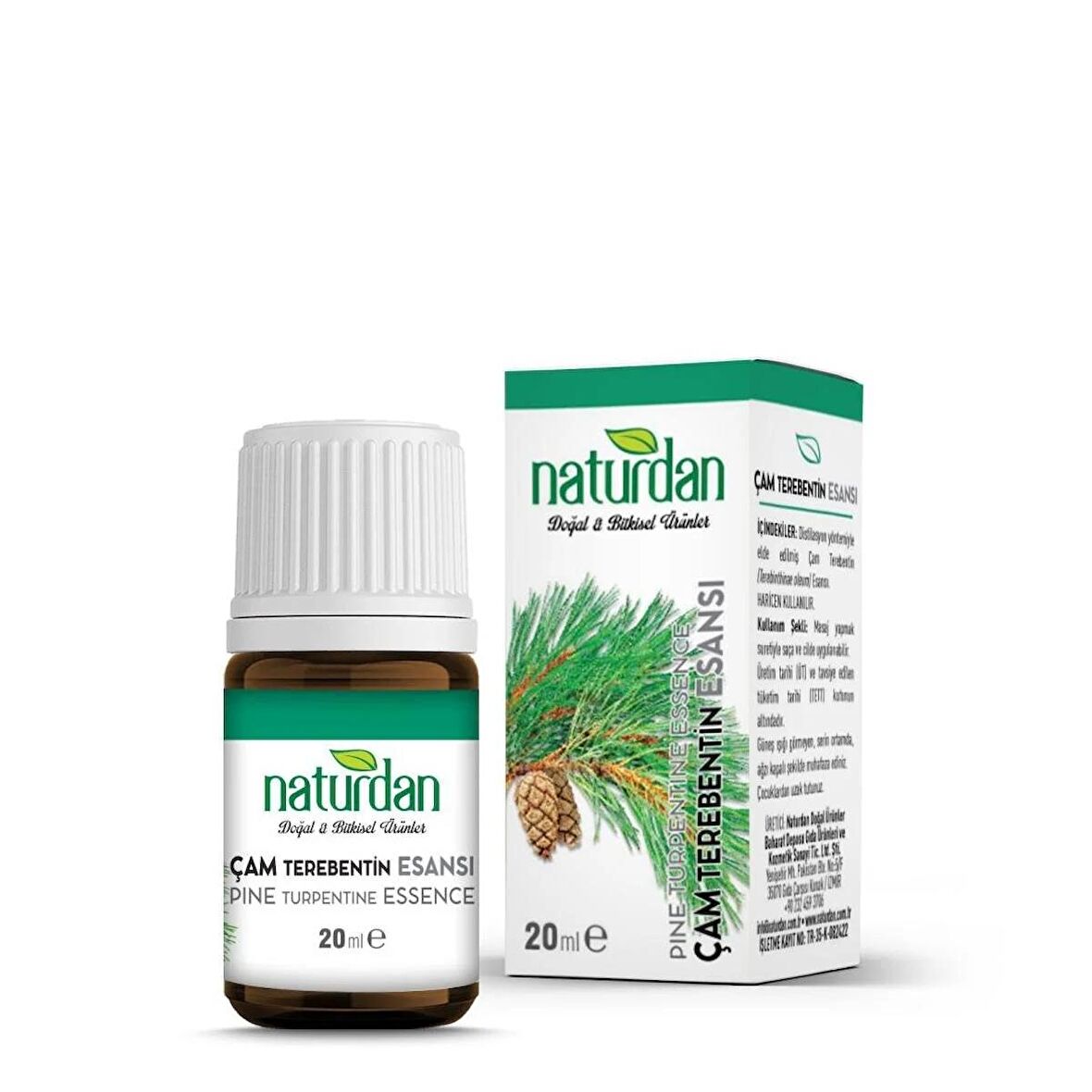 Naturdan Çam Terebentin Esansı 20 ml