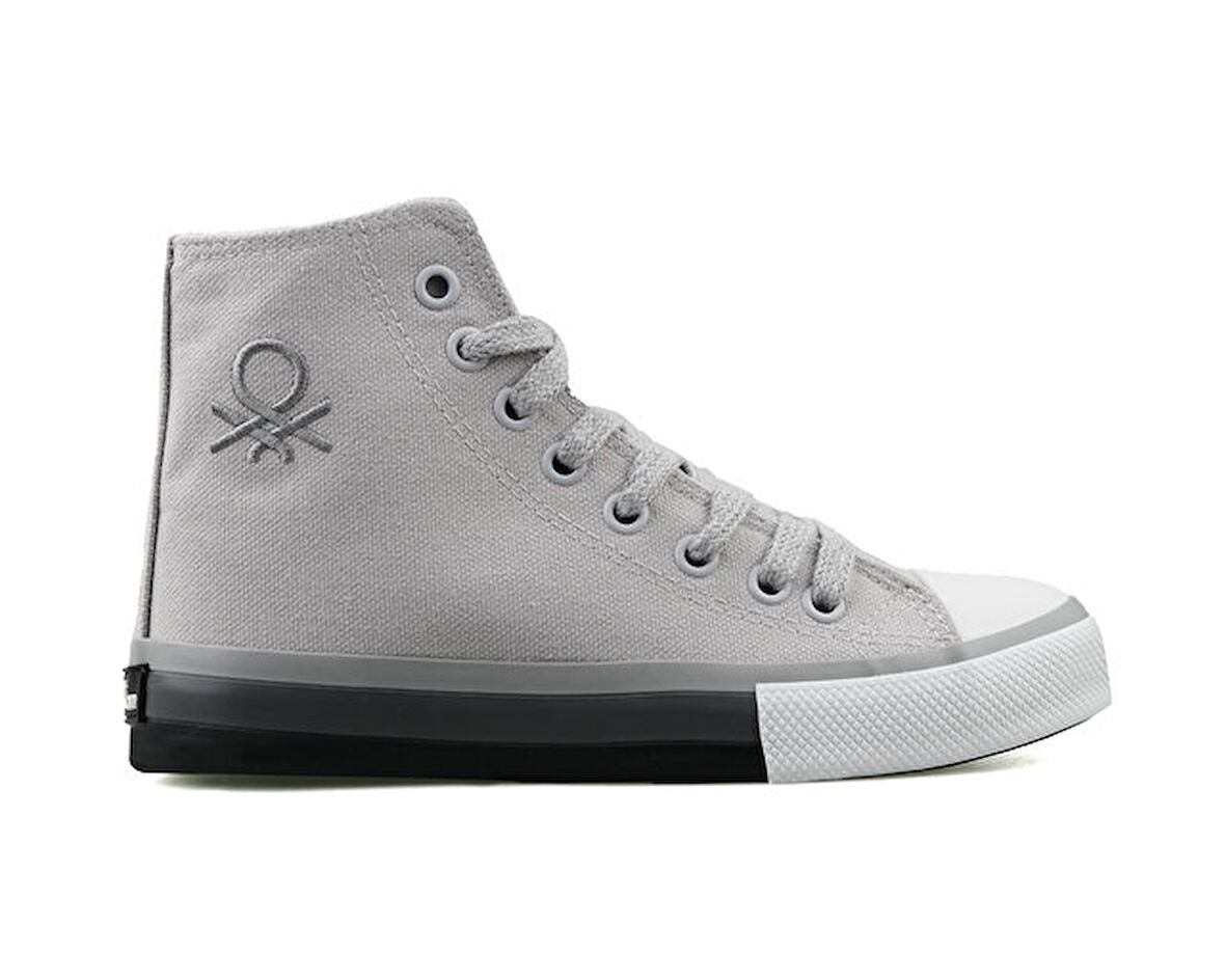 Benetton Bn30189 Gri Siyah Kadın Günlük Ayakkabı BN30189-GRI-SIYAH Gri