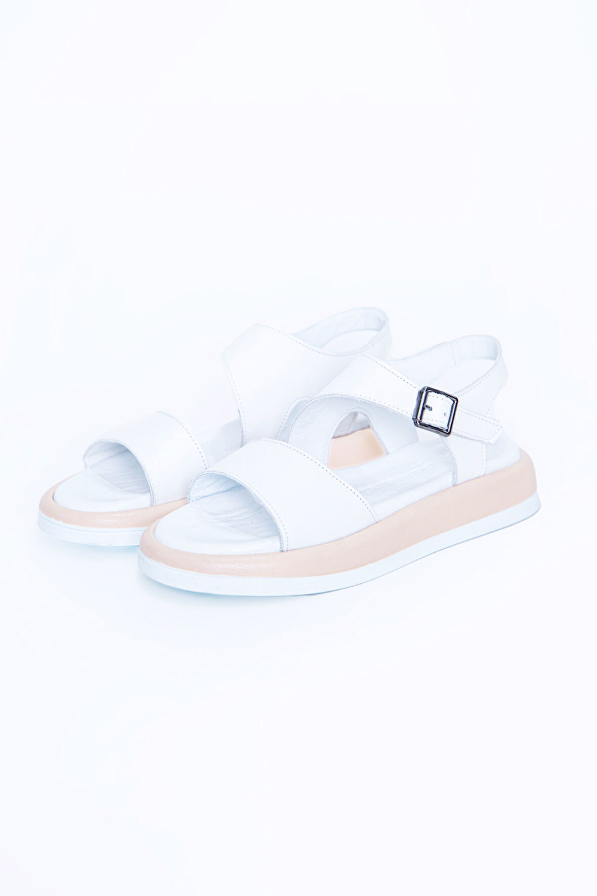 Kadın Ortopedik Sandalet PC-7101-Beyaz | 39