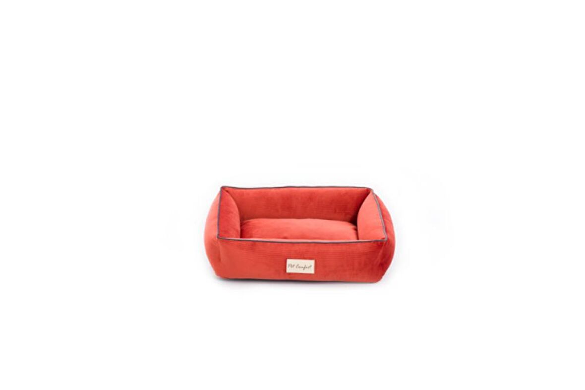 Pet Comfort Golf Vita 02 XS Üstü Açık Kaymaz Taban Tarçın Küçük Irk Köpek Yatağı