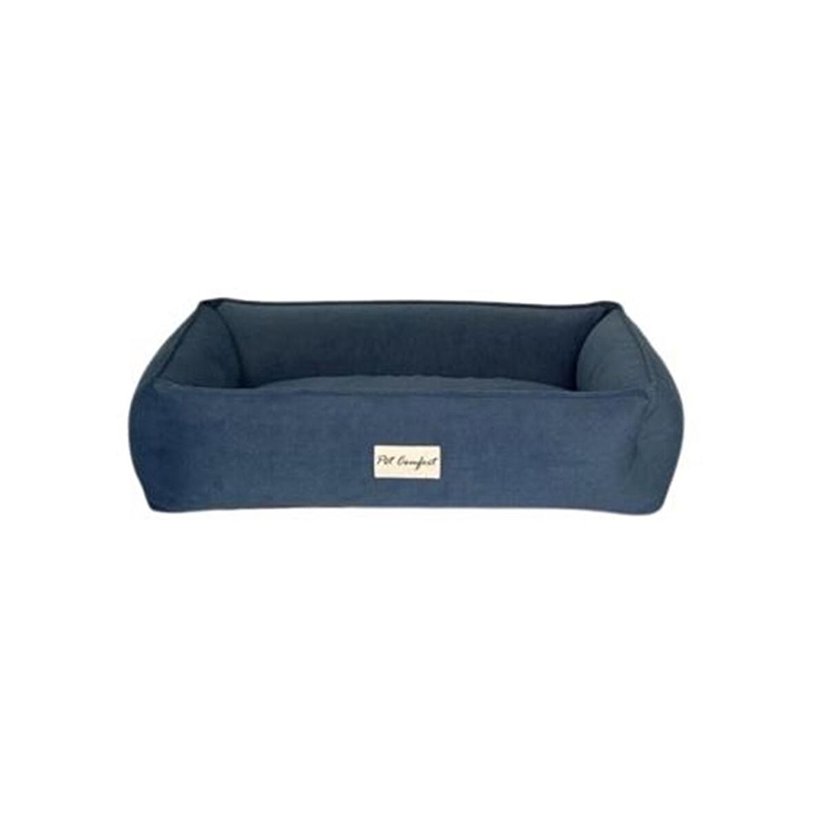 Pet Comfort Peluş Kaymaz Taban Mavi Orta Irk Köpek Yatağı