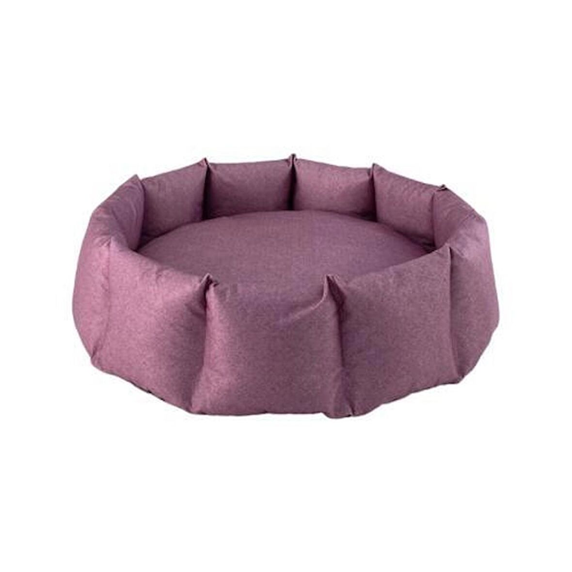 Pet Comfort Athens Eco Üstü Açık Kaymaz Taban Pembe Orta Irk Köpek Yatağı