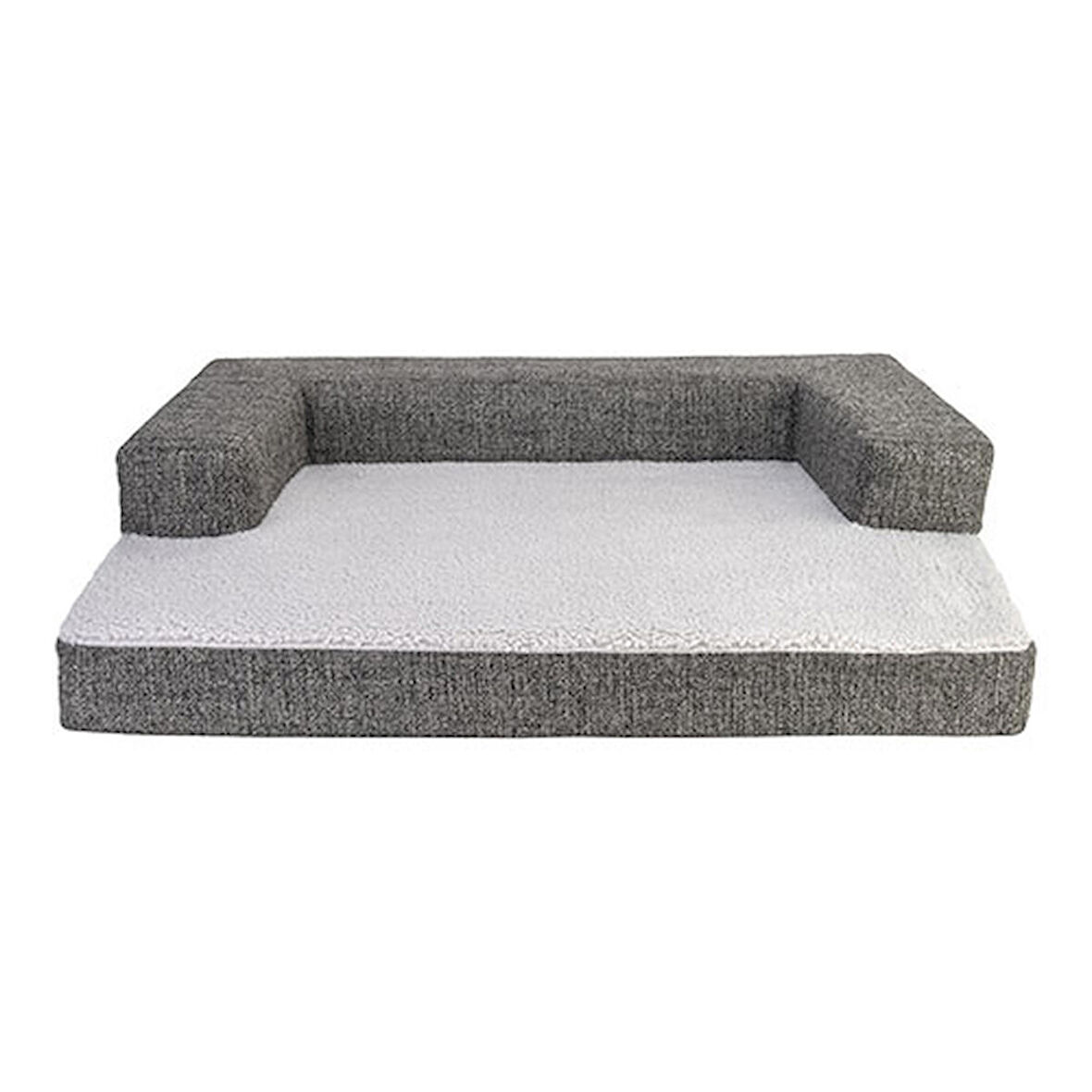 Pet Comfort Gloria Sofa Ortopedik Su Geçirmez Köpek Yatağı Antrasit 70x53x8 Cm 