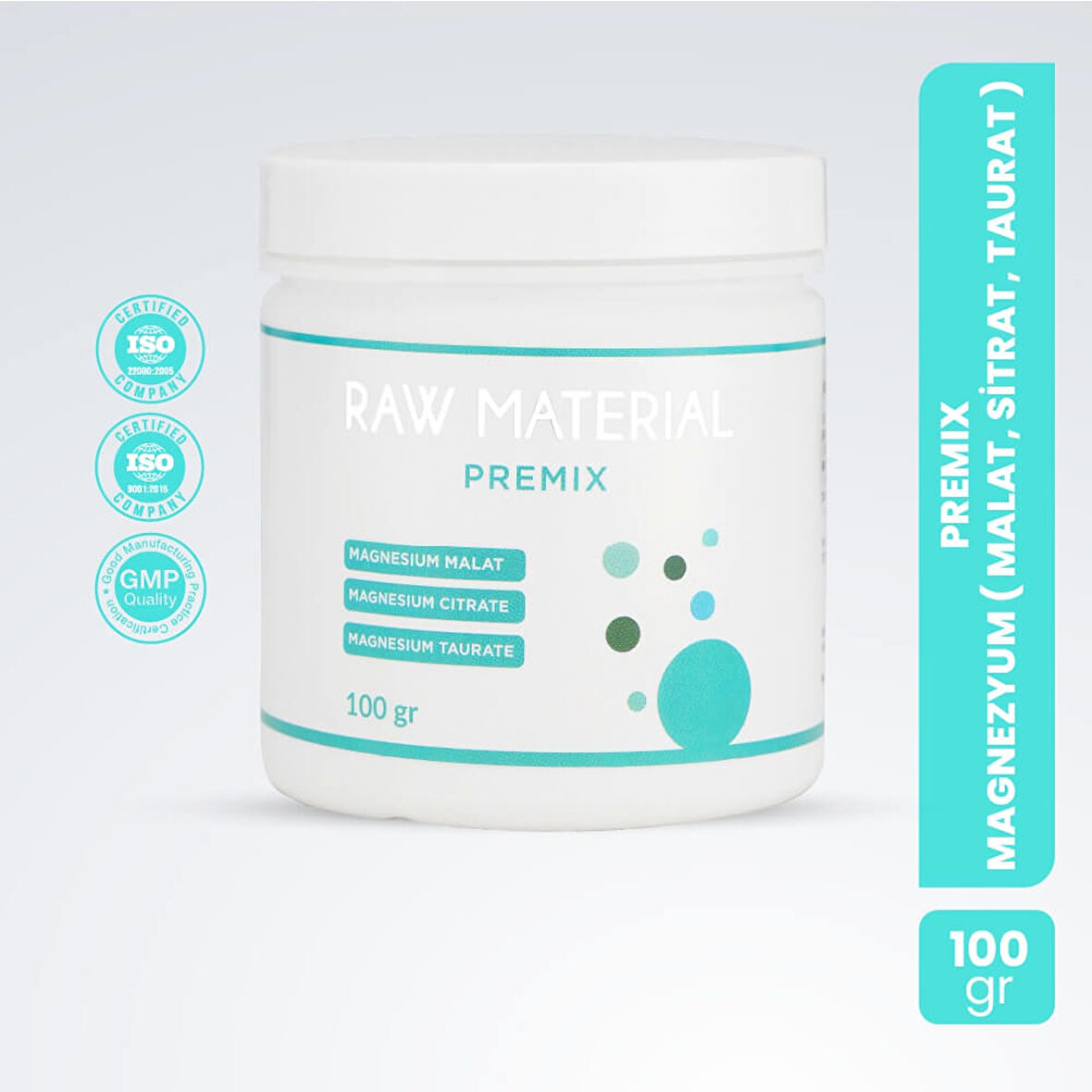 Raw Material Premix Magnezyum Malat-Sitrat-Taurat 100 gr
