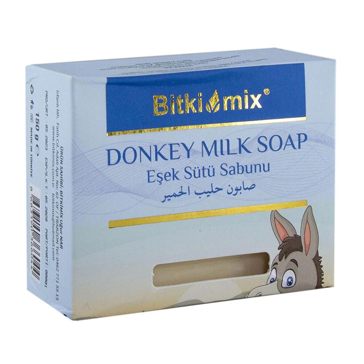 Bitkimix Eşek Sütü Sabunu – 150 gr