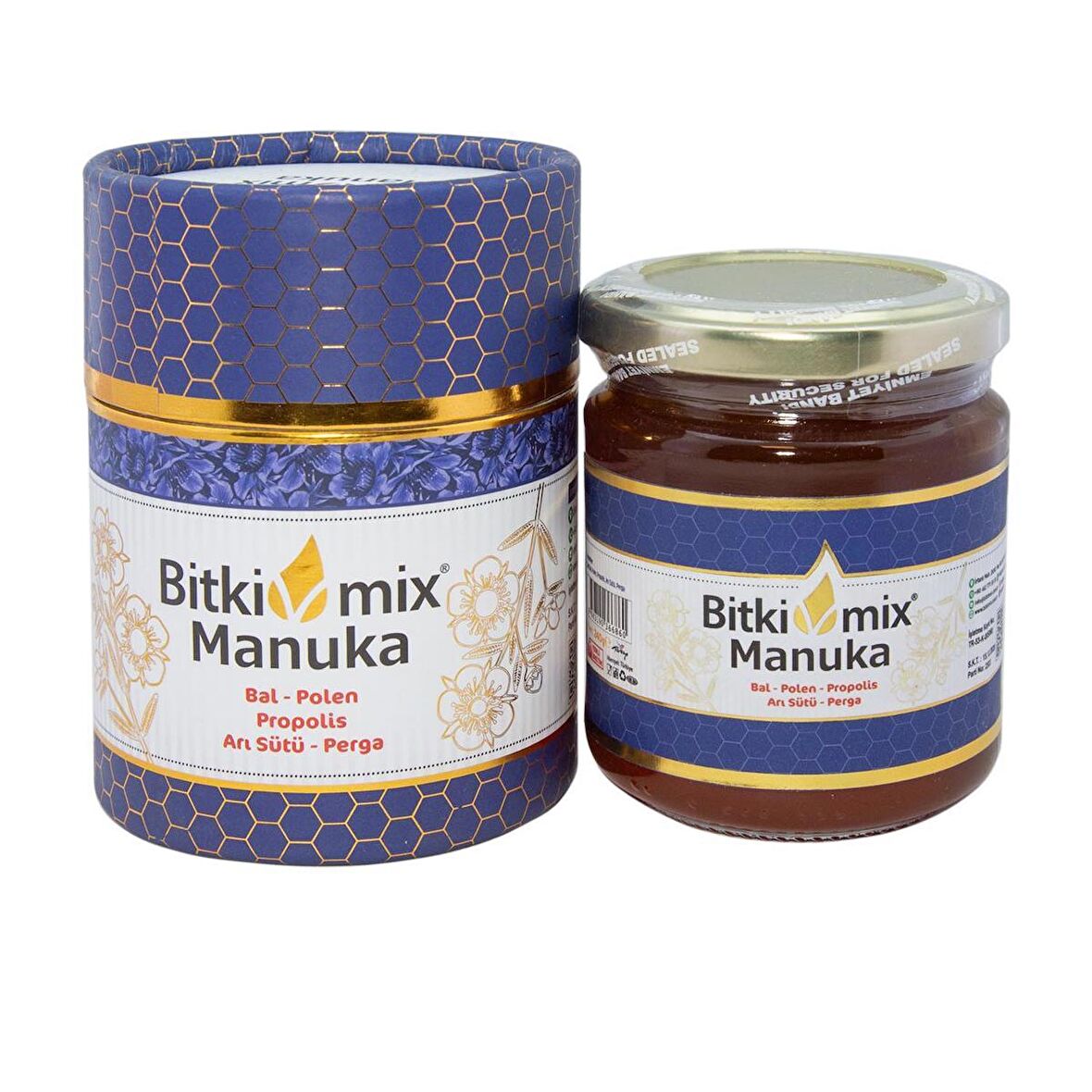 Manuka  Bal - Polen - Propolis - Arı Sütü - Perge  240 gr