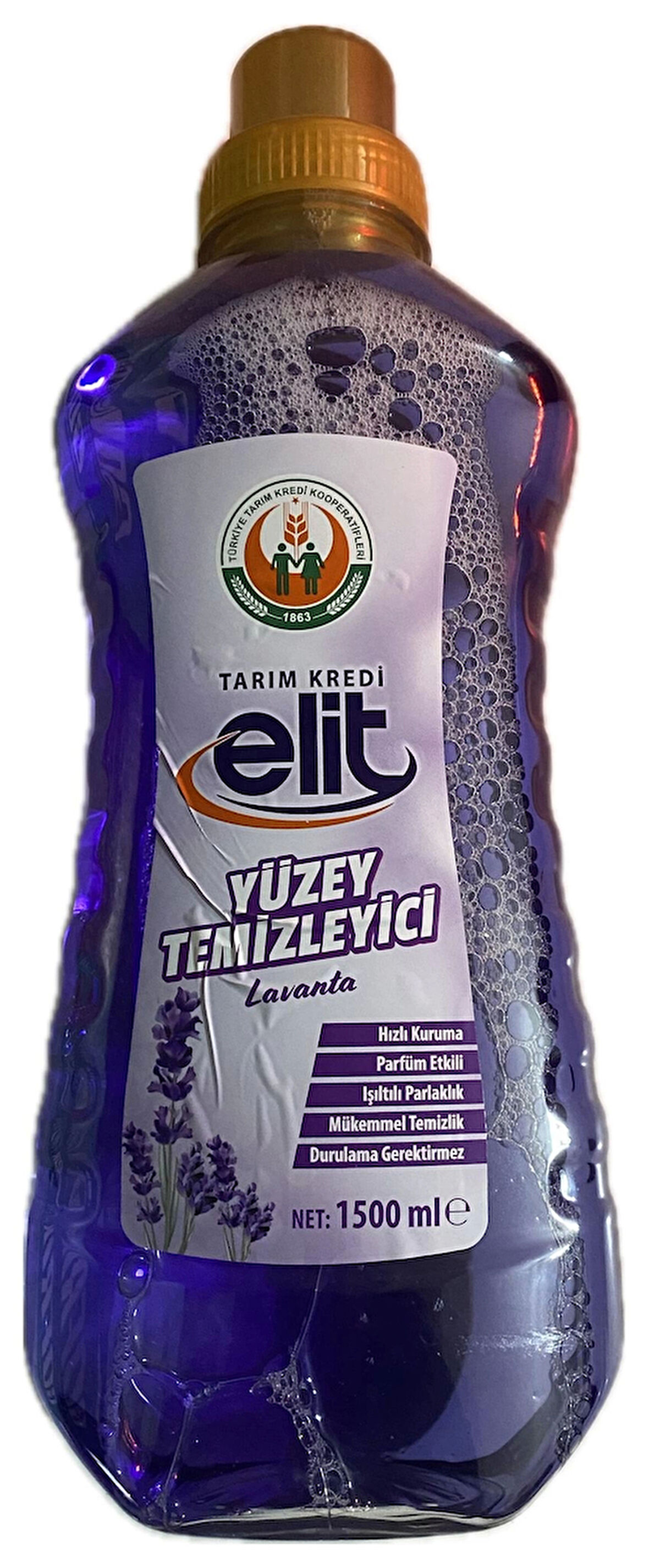 Tarım Kredi ELİT YÜZEY TEMİZLEYİCİ LAVANTA 1500ML