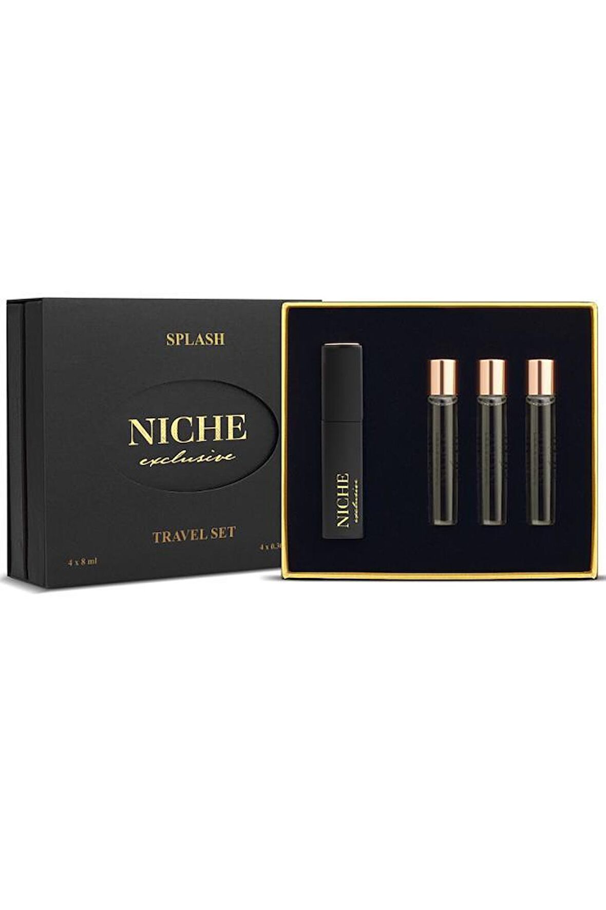 Niche Exclusive Splash Travel Set 4X8 ml Kadın Parfüm Seti