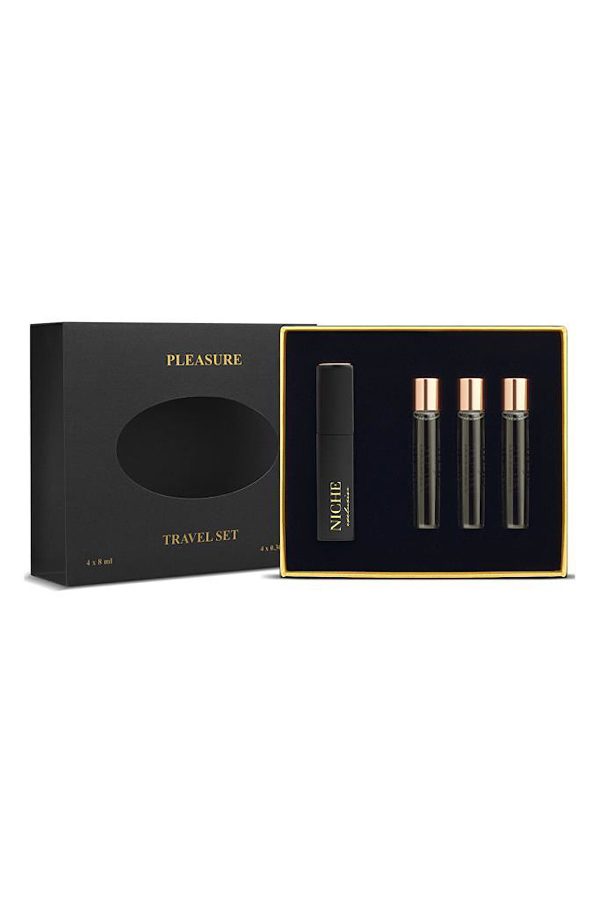 Niche Exclusive Pleasure Travel Set 4X8 ml Kadın Parfüm Seti