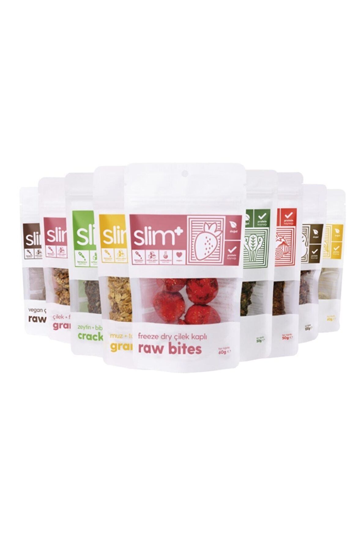 Glutensiz Vegan İlave Şekersiz Büyük Atıştırmalık Kutusu
