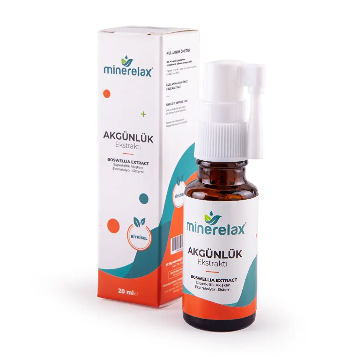 MİNERELAX AKGÜNLÜK EKSTRAKTI SPREY 20 ML