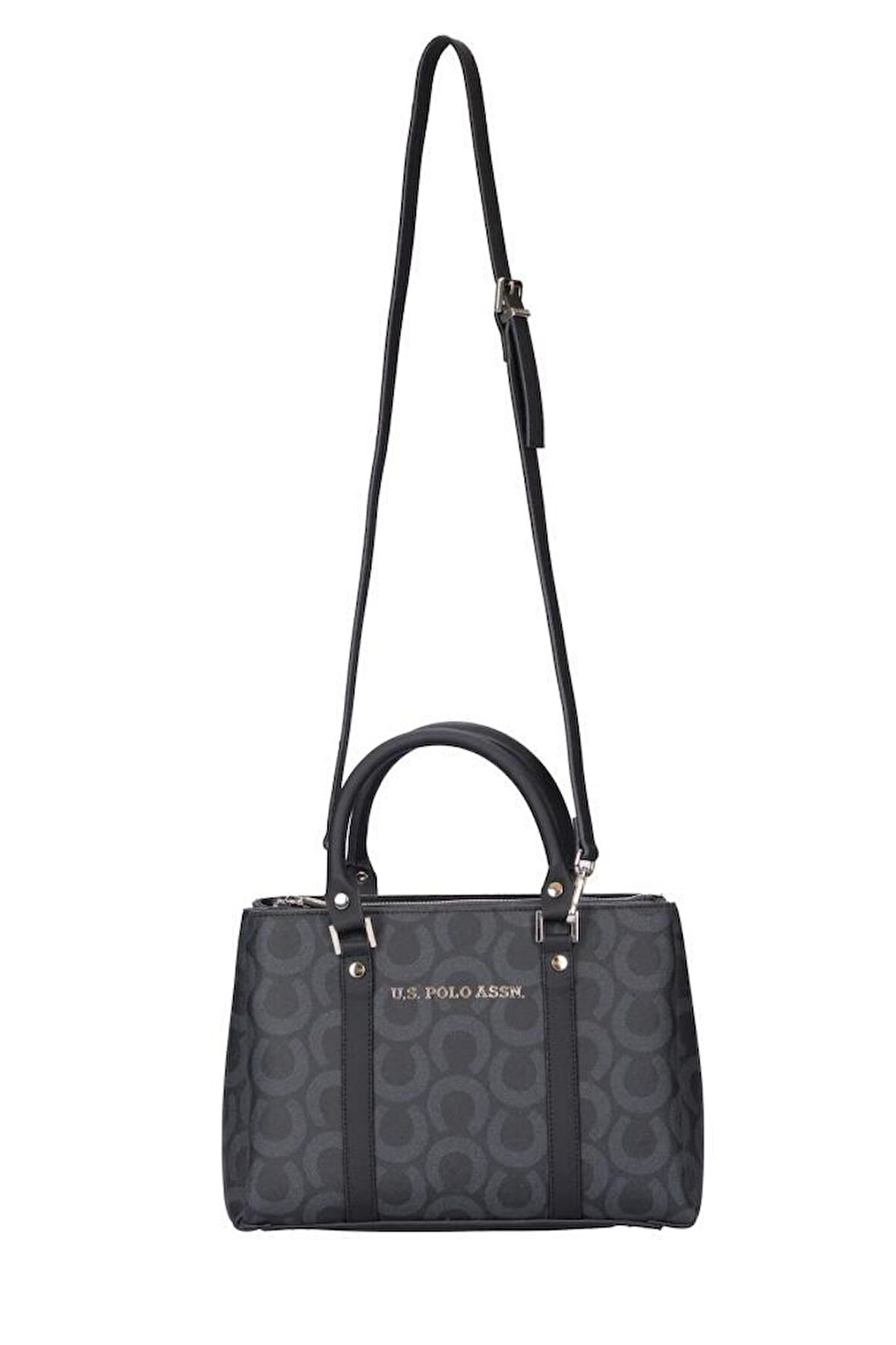 U.S.POLO ASSN. US24593 DESENLİ KADIN EL VE ÇAPRAZ ÇANTA