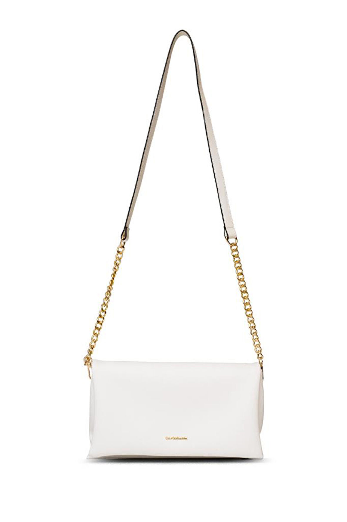U.S. Polo Assn. Çapraz Askılı Kadın Çanta Beyaz Us25129