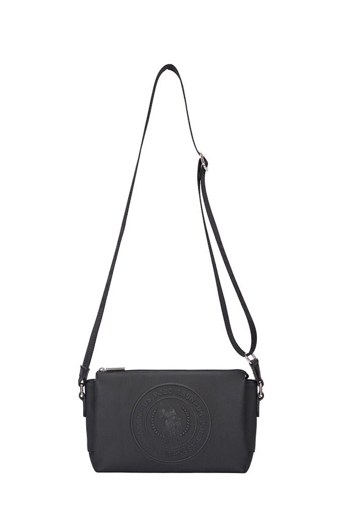 U.S. Polo Assn. Çapraz Askılı Kadın Çanta Siyah Us25268