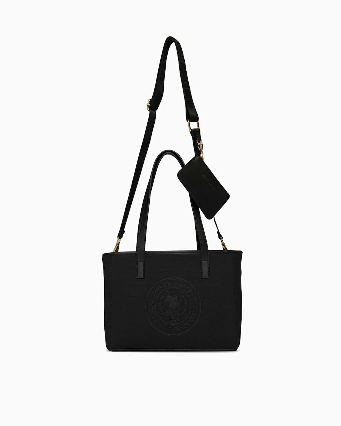 Us Polo Assn Mini Cüzdan Detaylı El Çantası