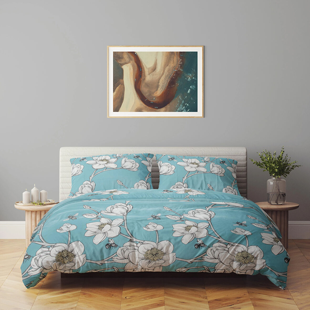 Cotton Collection Tek Kişilik Nevresim Takımı Elora