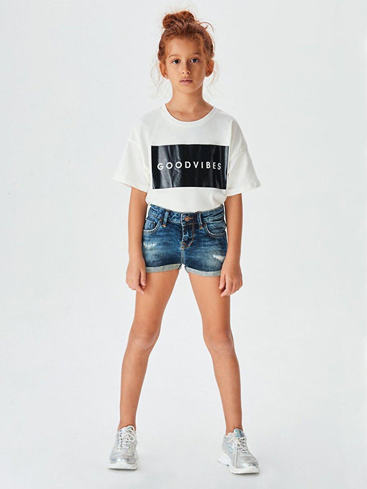 Judıe G Slim Jean Şort