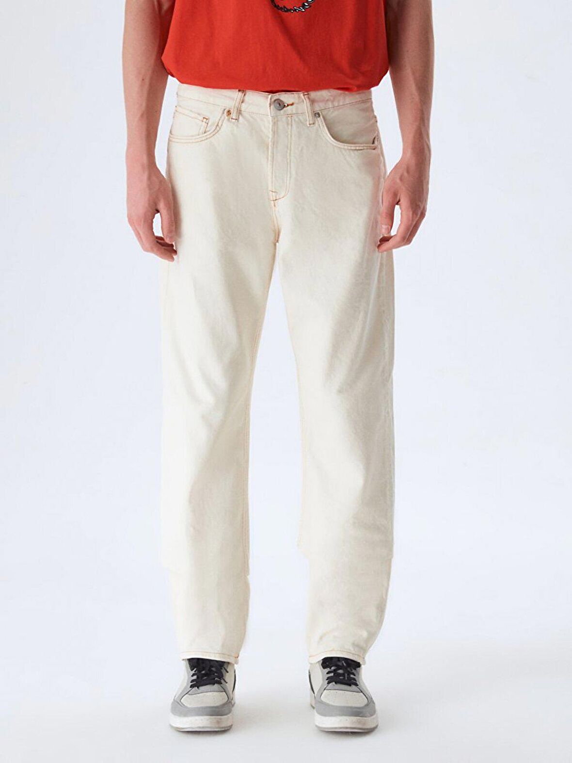 Vernon Normal Bel Düz Kesim Jean Pantolon