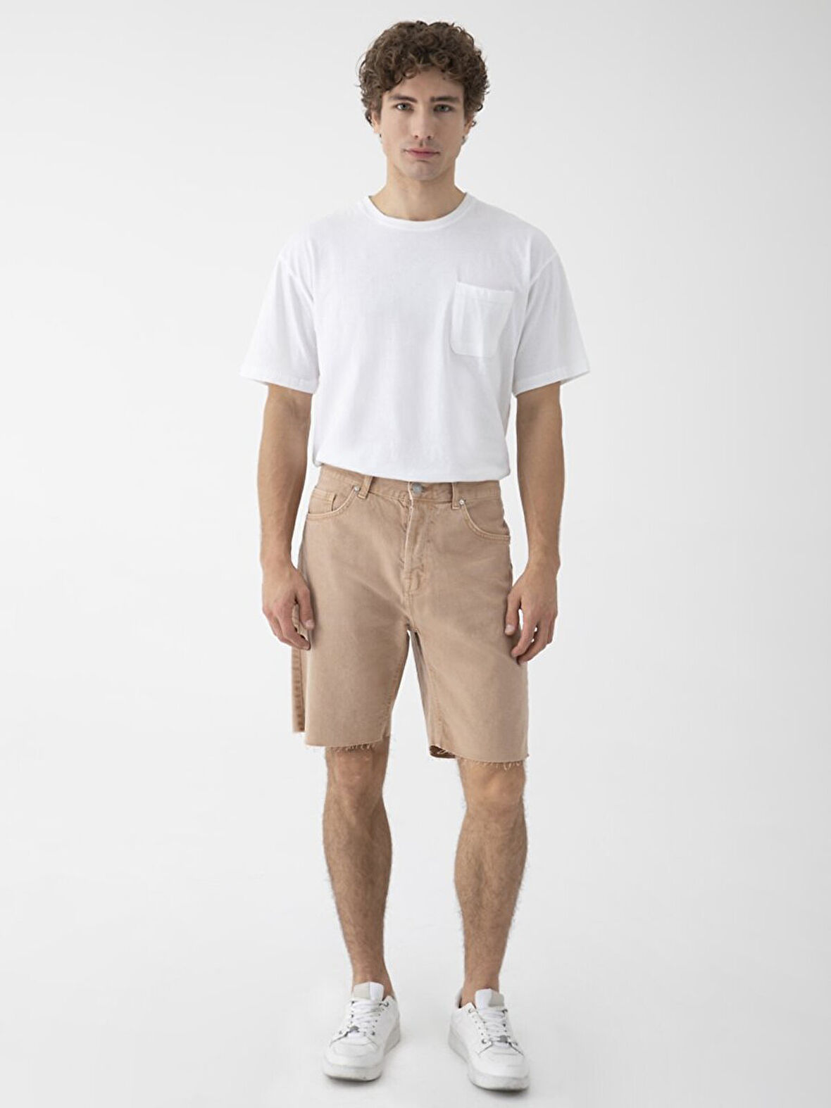 Mateus Düz Kesim Jean Bermuda