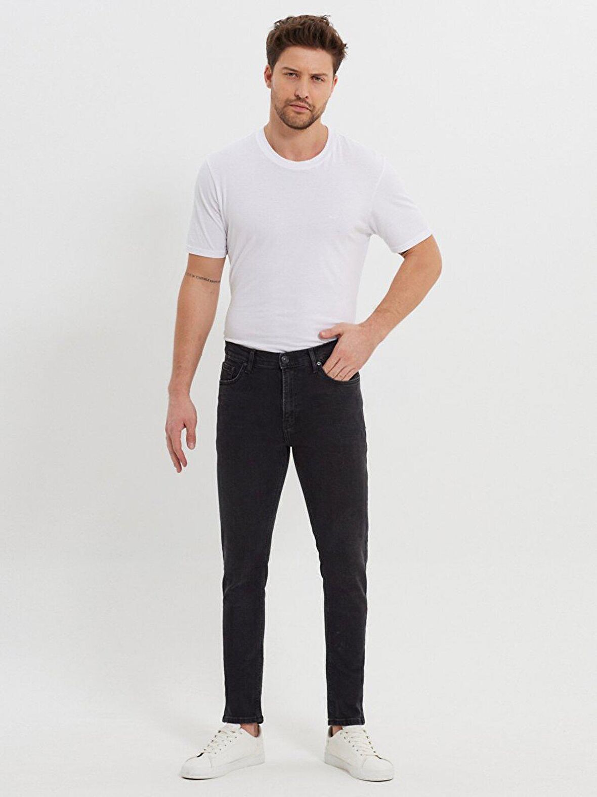 Smarty Y Dar Paça Jean Pantolon